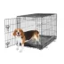 Top Paw® Single Door Folding Wire Dog Crate - Leak Prof Tray; Metal, Collapsible, X-Small - XX Large image thumbnail 2