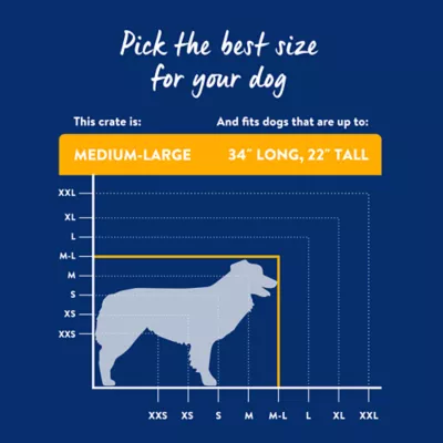 Top Paw® Single Door Folding Wire Dog Crate - Leak Prof Tray; Metal, Collapsible, X-Small - XX Large - Image 7