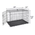 Top Paw® Single Door Folding Wire Dog Crate - Leak Prof Tray; Metal, Collapsible, X-Small - XX Large image thumbnail 3