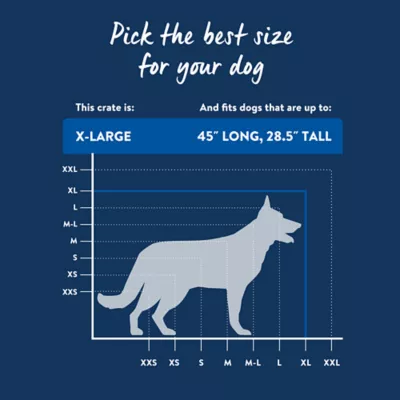 Top Paw® Single Door Folding Wire Dog Crate - Leak Prof Tray; Metal, Collapsible, X-Small - XX Large - Image 6