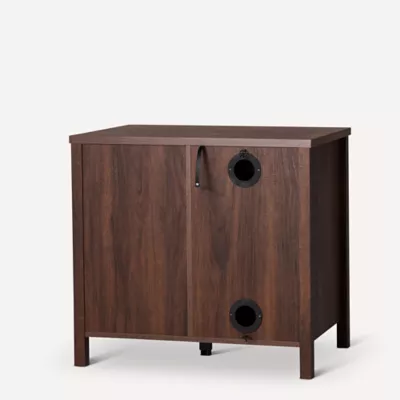 Product Nate & Jeremiah Spiced Mahogany Universal Stand - Up to 37G