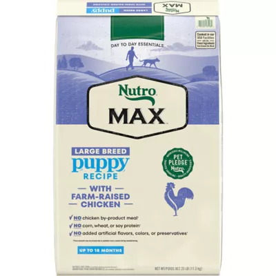 NUTRO MAX Large Breed Puppy Dry Dog Food Chicken