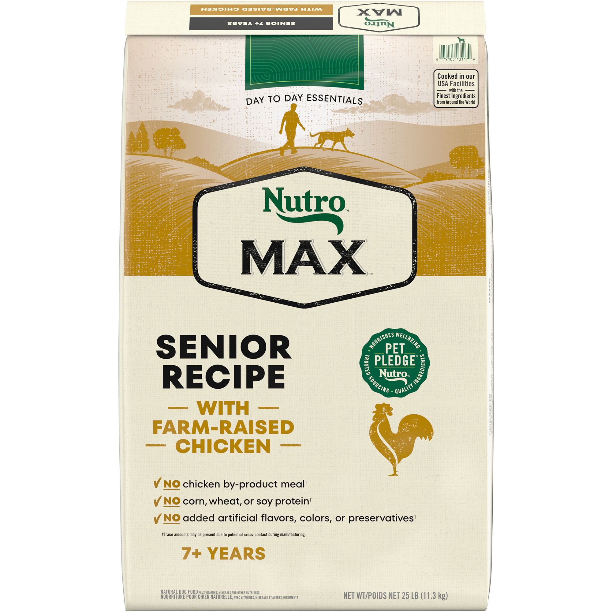 NUTRO MAX Senior Dry Dog Food Chicken dog Dry Food