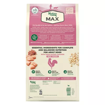 Product NUTRO MAX™ Mini Chunk Adult Dry Dog Food - Chicken