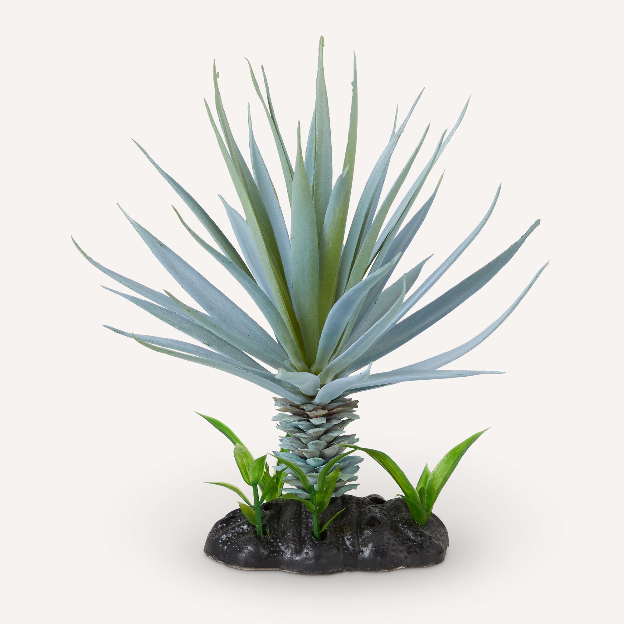 Nate &amp; Jeremiah Blue Agave Plant Reptile &amp; Aquarium D&eacute;cor - 7.5&quot;