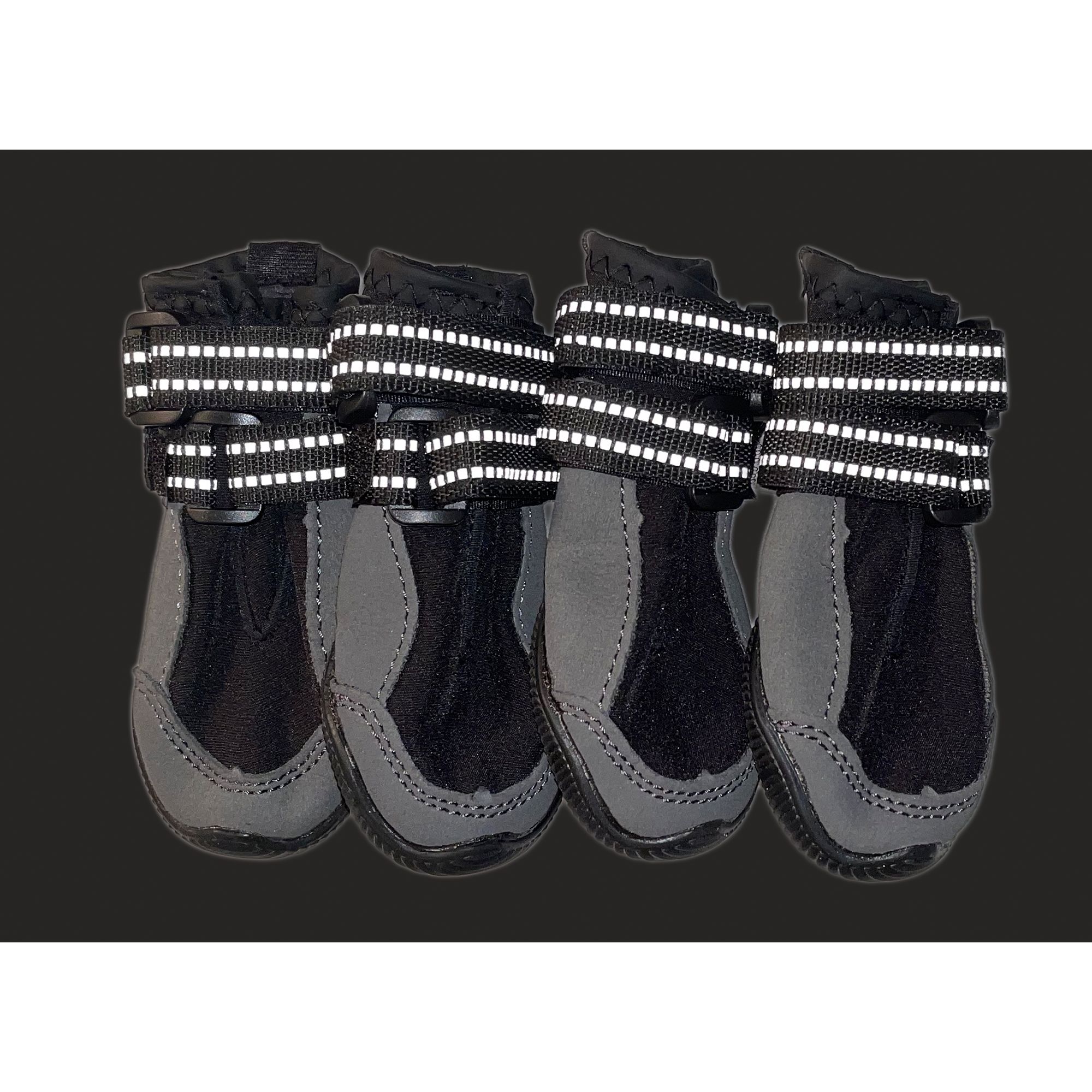 Trixie Walker Dog Boots – 8 Sizes, Black Neoprene, Protective & Comfortable For Paw Injuries