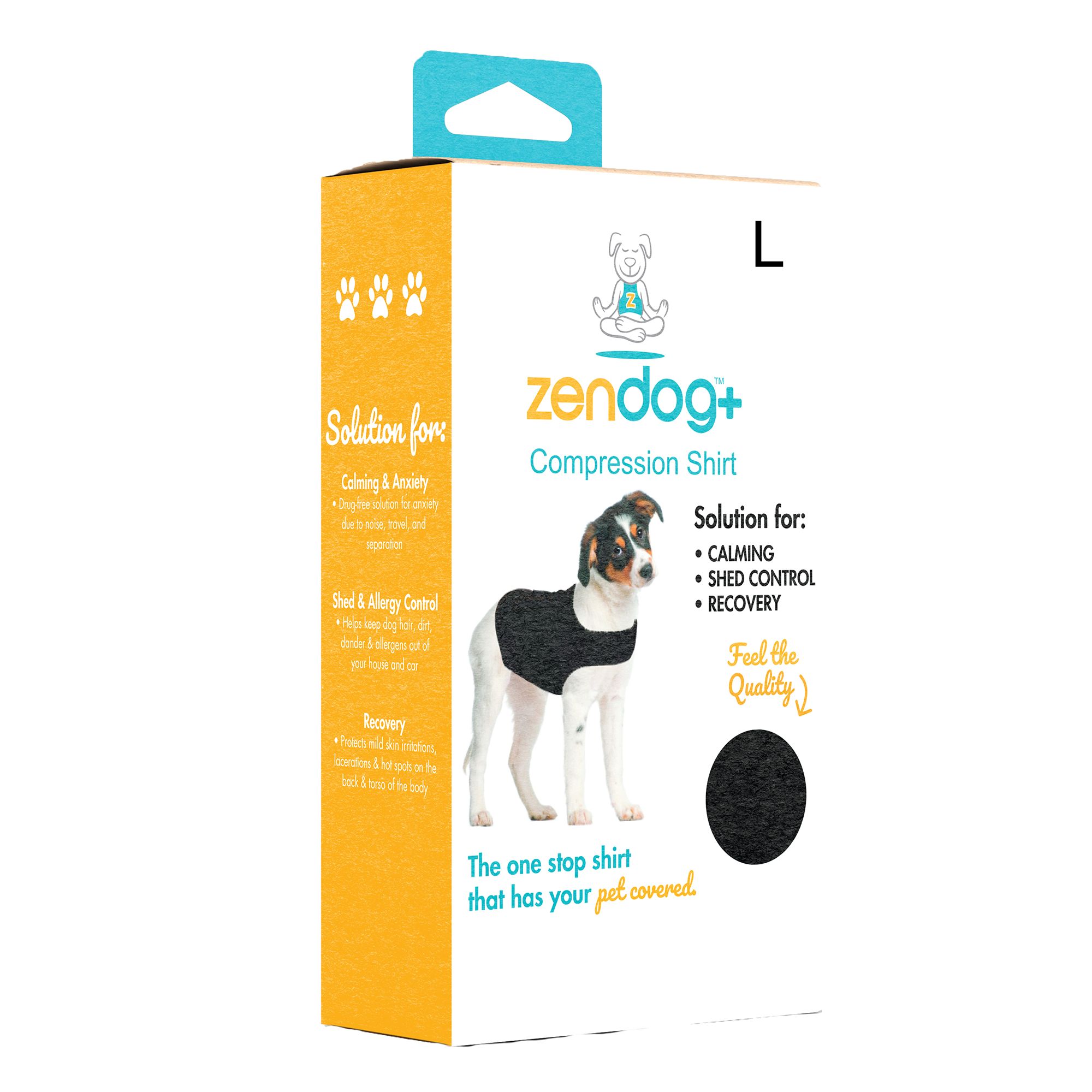 Extra Small - Zendog Calming Compression Shirt - ZenPet