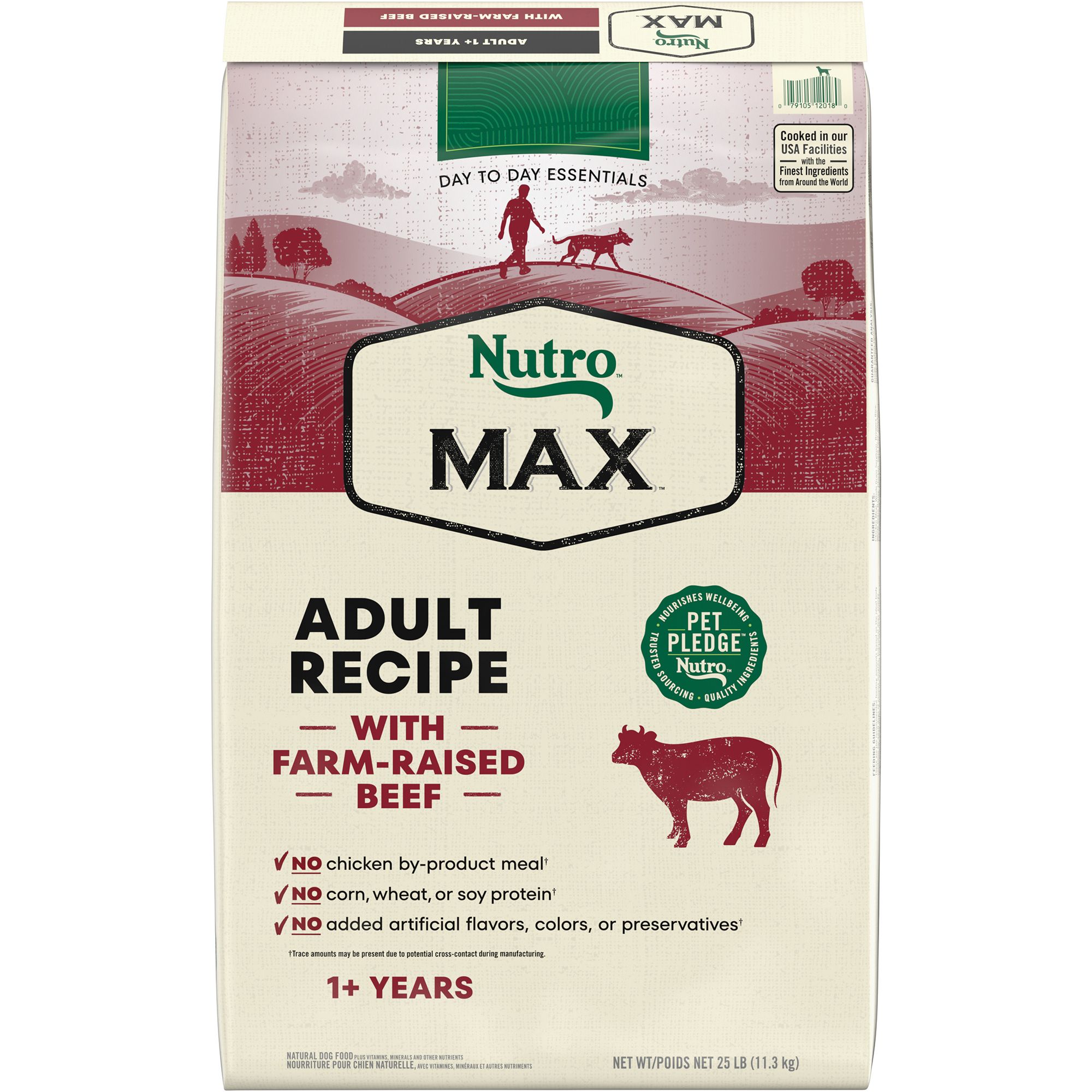 NUTRO MAX Adult Dry Dog Food Beef dog Dry Food PetSmart