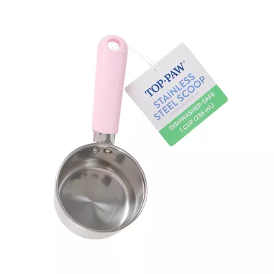 Product Top Paw® Stainless Steel Food Scoop, 1-cup