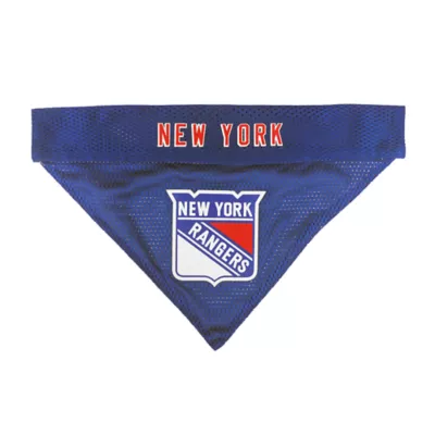 Pets First New York Rangers Reversible Bandana - Image 2