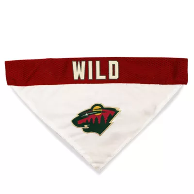 Pets First Minnesota Wild Reversible Bandana - Image 1