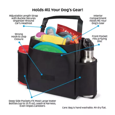 Product Mobile Dog Gear Car Seat Back Organizer