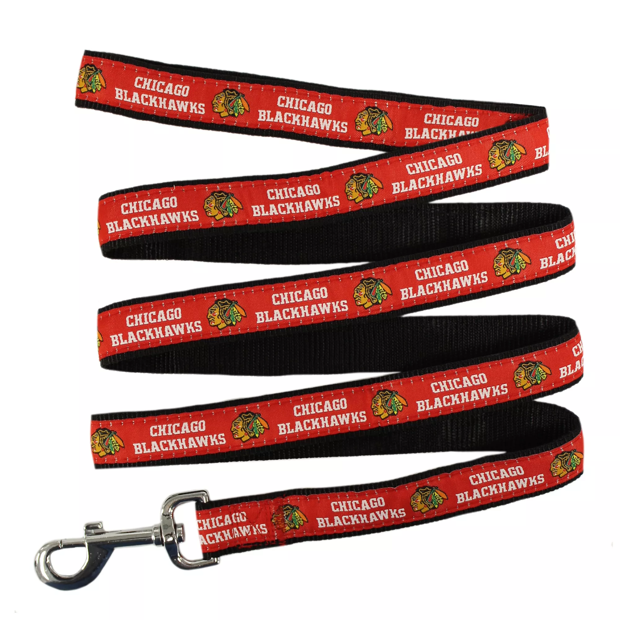 Pets First Chicago Blackhawks Dog Leash