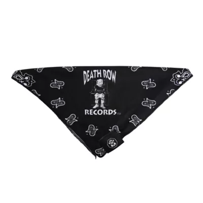 Fresh Pawz Death Row Records Logo Cooling Dog Bandanna - Image 1