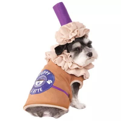 Product Rubie's Pet Shop Halloween Puppy Latte Dog & Cat Costume