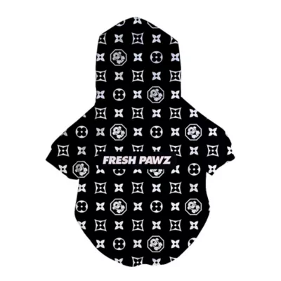 Product Fresh Pawz Monogram Hype Dog Hoodie