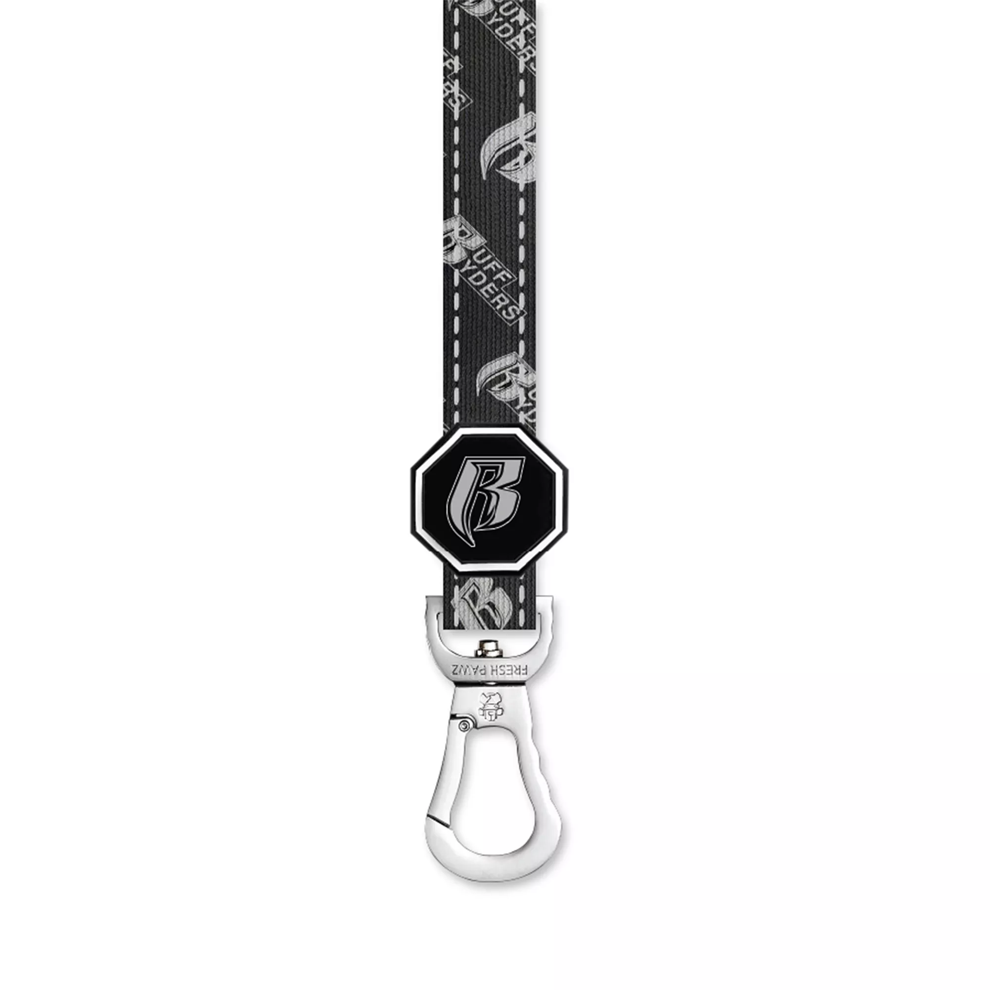 Fresh Pawz Ruff Ryders Logo Dog Leash 5-ft long