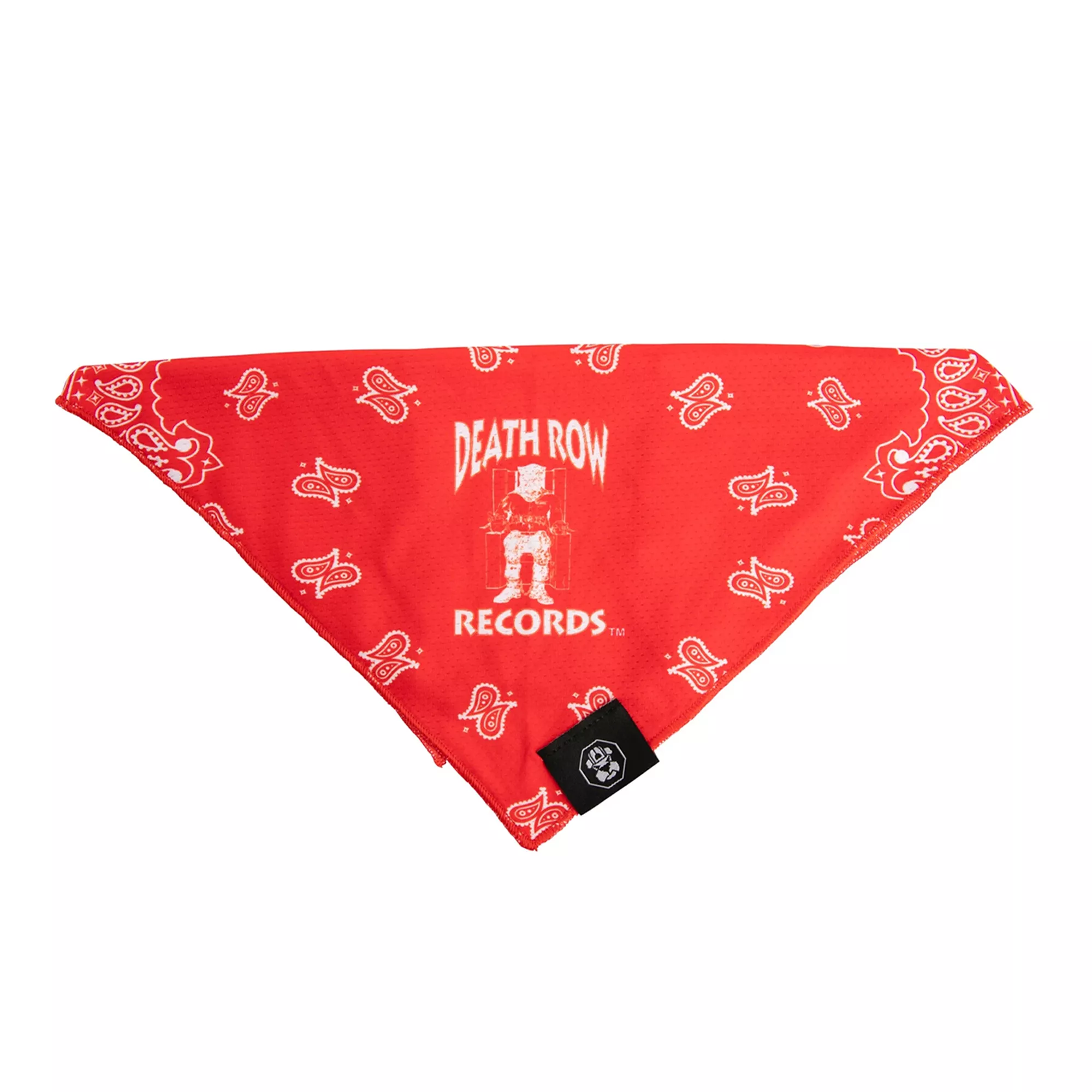 Fresh Pawz Death Row Records Logo Cooling Dog Bandanna