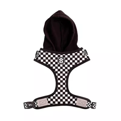 Fresh Pawz Checkerboard Hoodie Dog Harness - Image 1