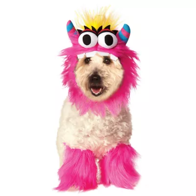 Product Rubie's Pet Shop Halloween Pink Monster Dog Costume