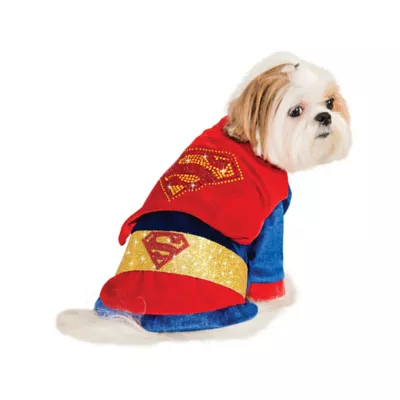 Product Rubie's Pet Shop Halloween Cuddly Superman Dog Costume