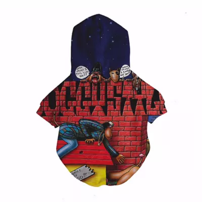 Product Fresh Pawz Death Row Records Doggystyle Album Cover Dog Hoodie
