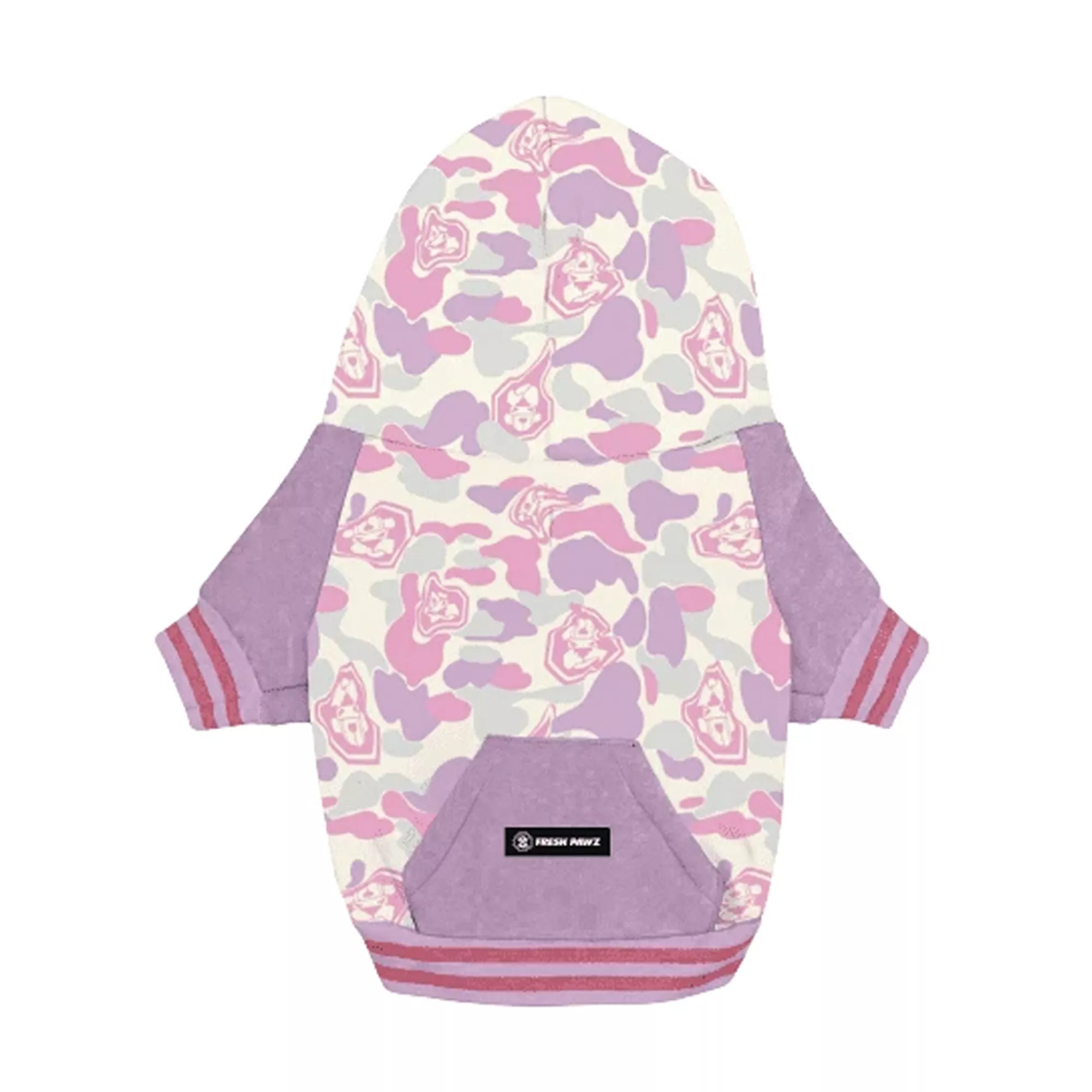 Fresh Pawz Pastel Pink Dog Hoodie