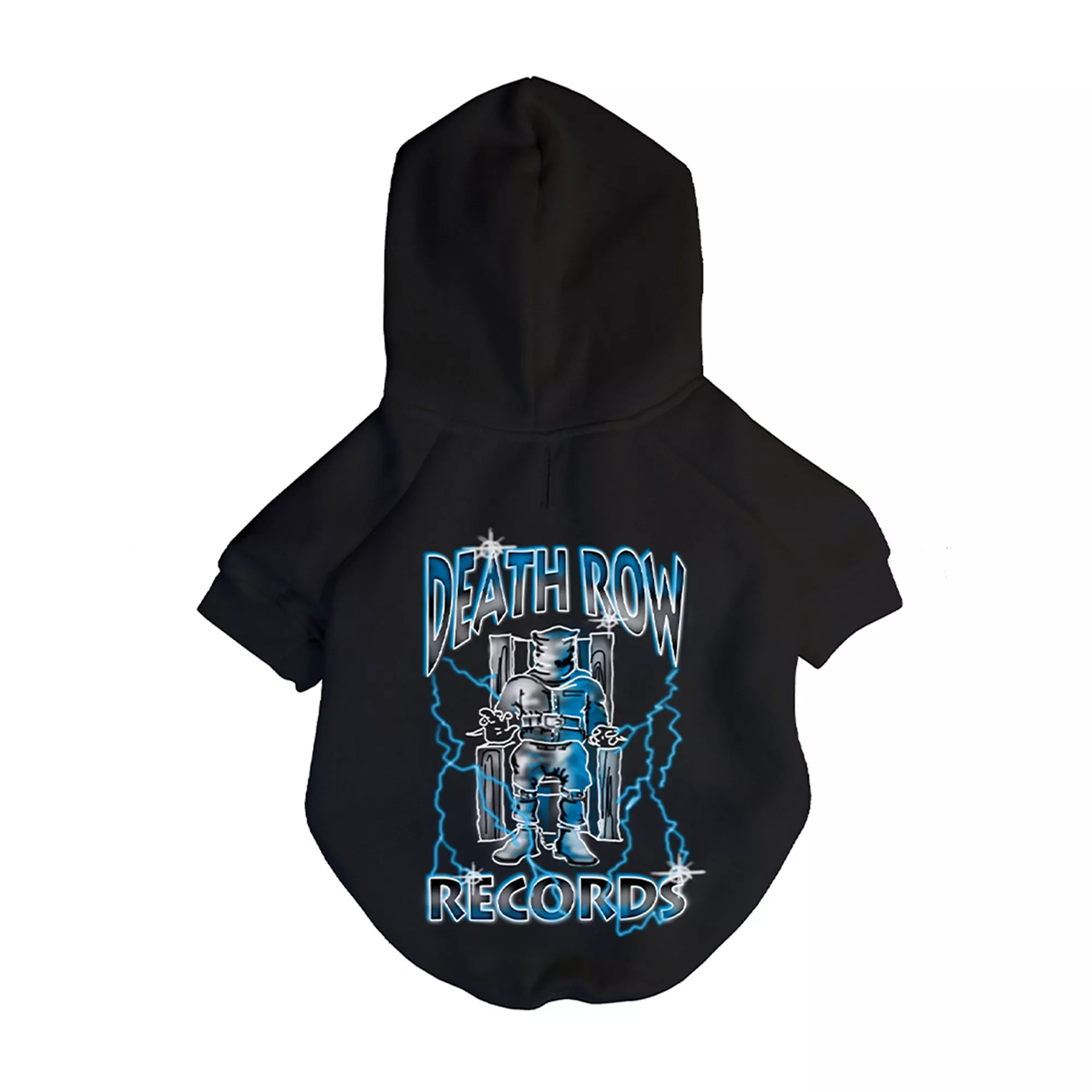 Fresh Pawz Death Row Records Electricity Dog Hoodie