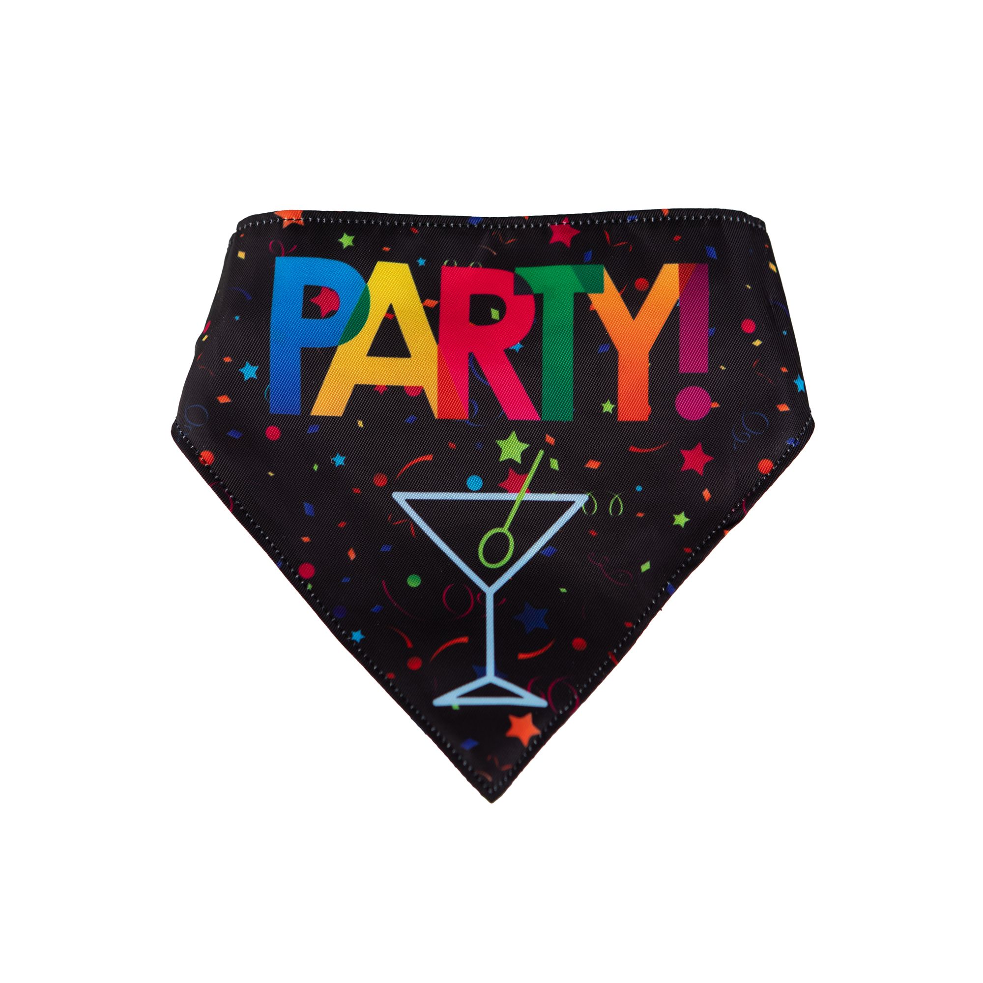 Hip Doggie Party Reversible Pet Bandana dog Bandanas, Bows & Hats