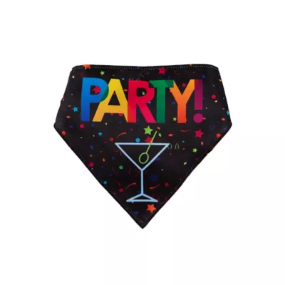 Hip Doggie Party Reversible Pet Bandana - Image 1