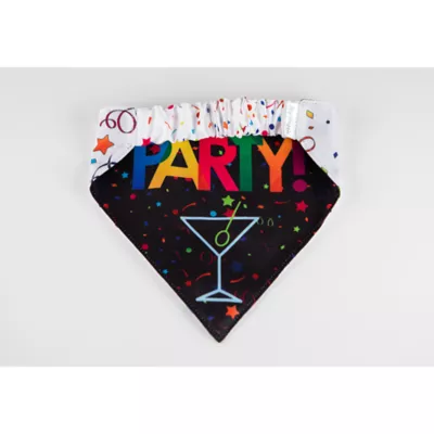 Hip Doggie Party Reversible Pet Bandana - Image 3