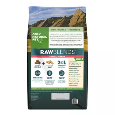 Only Natural Pet® RawBlends Digestion Adult Dry Dog Food - High-Protein, Grain Free, Freeze Dried