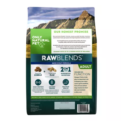 Product Only Natural Pet® RawBlends Skin & Coat Adult Dry Dog Food - High-Protein, Grain Free, Freeze Dried
