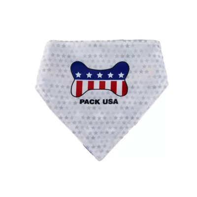 Hip Doggie Pack USA Reversible Pet Bandana - Image 1