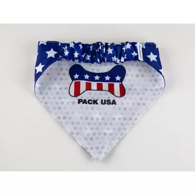 Product Hip Doggie Pack USA Reversible Pet Bandana