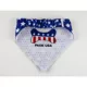 Product Hip Doggie Pack USA Reversible Pet Bandana