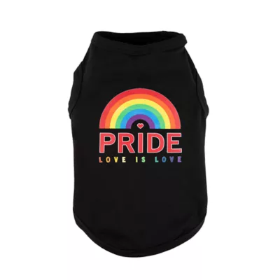 Hip Doggie Pride Love Is Love Dog Tank - Image 1