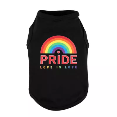Hip Doggie Pride Love Is Love Dog Tank - Image 1