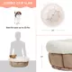 Product Best Friends By Sheri Cuddle Cup Cuddler Bolster Cat & Dog Bed