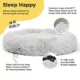 Product Best Friends by Sheri The Original Calming Faux Shag Fur Donut Cuddler Cat & Dog Bed