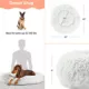 Product Best Friends by Sheri The Original Calming Faux Shag Fur Donut Cuddler Cat & Dog Bed