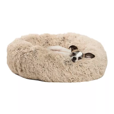 Product Best Friends by Sheri The Original Calming Faux Shag Fur Donut Cuddler Cat & Dog Bed
