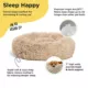 Product Best Friends by Sheri The Original Calming Faux Shag Fur Donut Cuddler Cat & Dog Bed