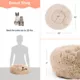 Product Best Friends by Sheri The Original Calming Faux Shag Fur Donut Cuddler Cat & Dog Bed