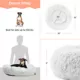 Product Best Friends by Sheri The Original Calming Faux Shag Fur Donut Cuddler Cat & Dog Bed