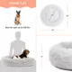Product Best Friends by Sheri Calming Lux Fur Donut Cuddler Bolster Cat & Dog Bed