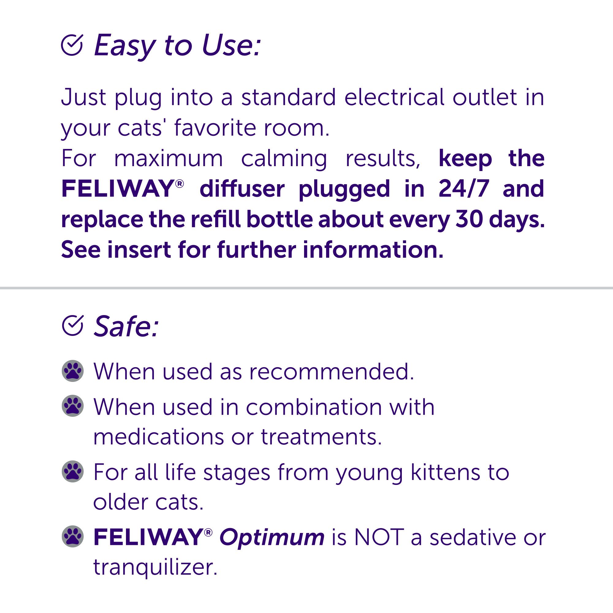 Feliway® Optimum Enhanced Calming Refill 48mL - 2 Pack - thumbnail 5