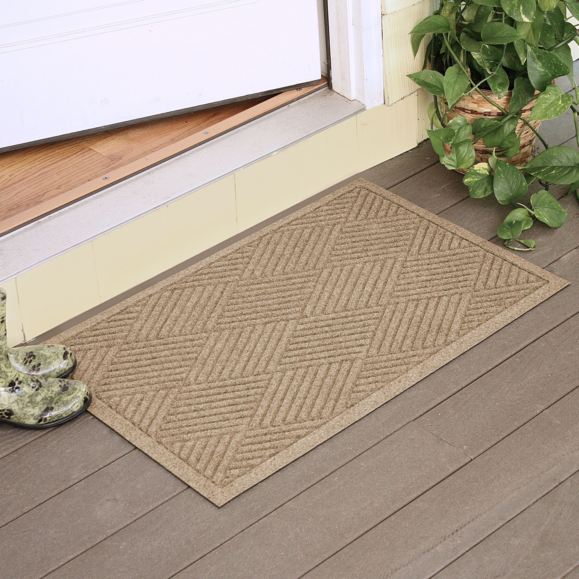Bungalow Flooring WaterHog Squares Doormat - Thumbnail 4