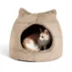 Product Best Friends by Sheri Meow Hut Covered Dog & Cat Bed