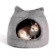 Product Best Friends by Sheri Meow Hut Covered Dog & Cat Bed